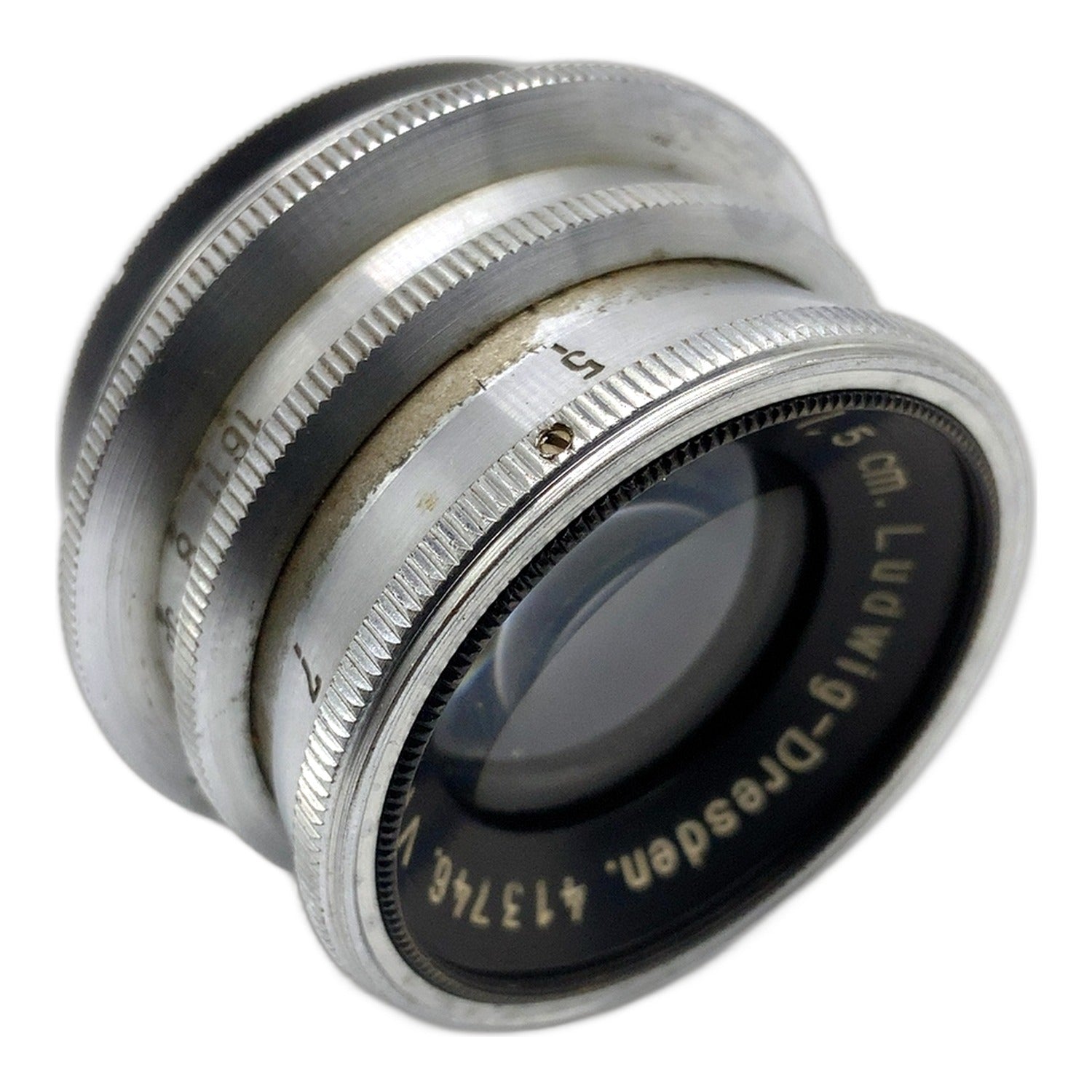 Ludwig-Dresden Victar 75mm 1:3.5 Objektiv Festbrennweite (M41 (Reflex-Korelle))