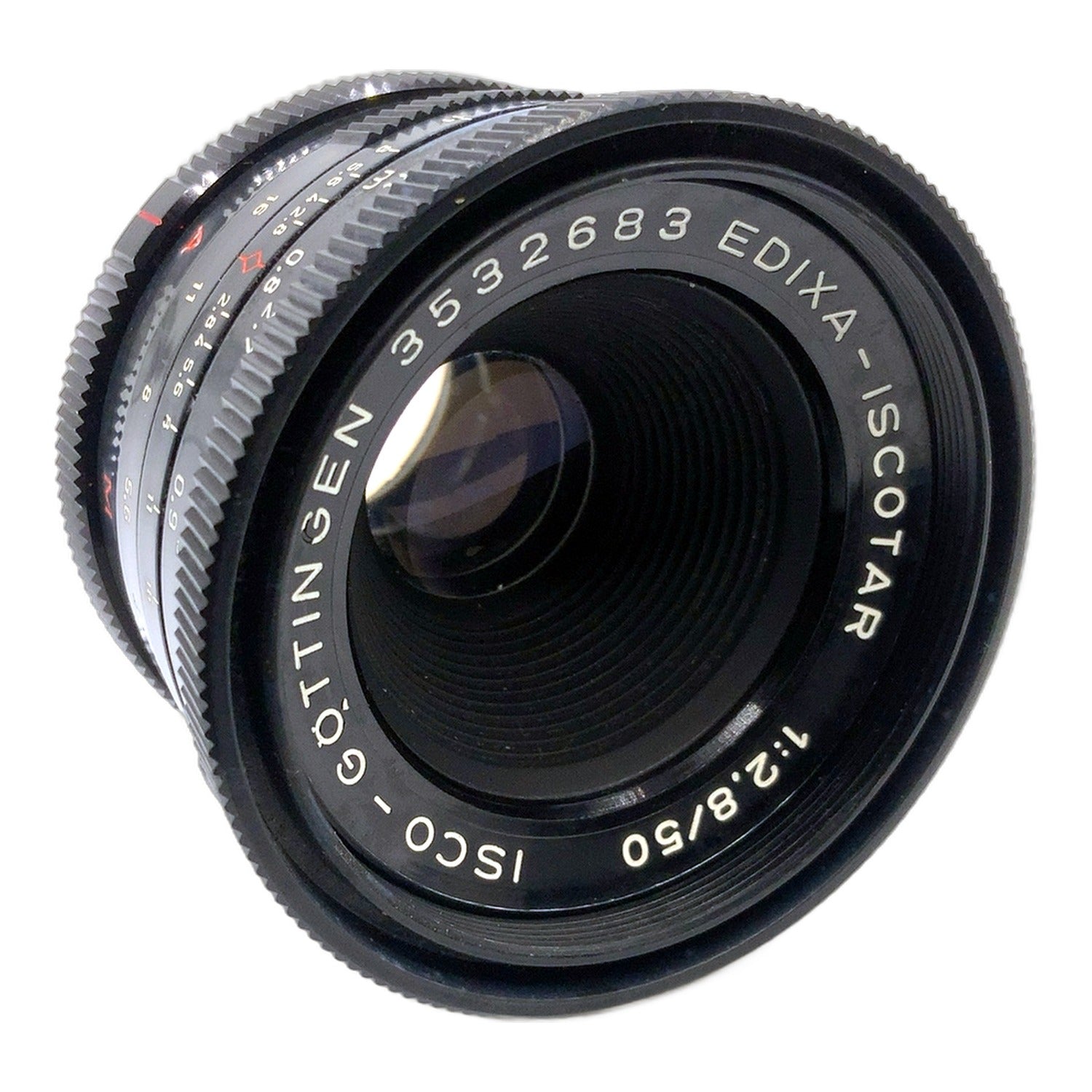 Isco-Göttingen Edixa Iscotar 50mm 1:2.8 Objektiv manuell Festbrennweite (M42)
