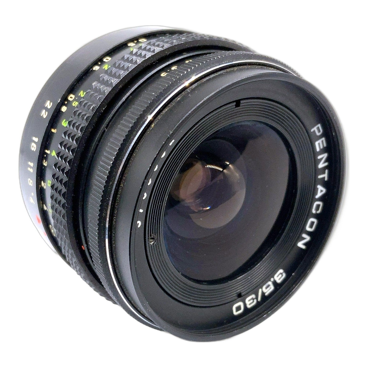 Pentacon 30mm 1:3.5 Objektiv manuell Festbrennweite (M42) Text lesen!