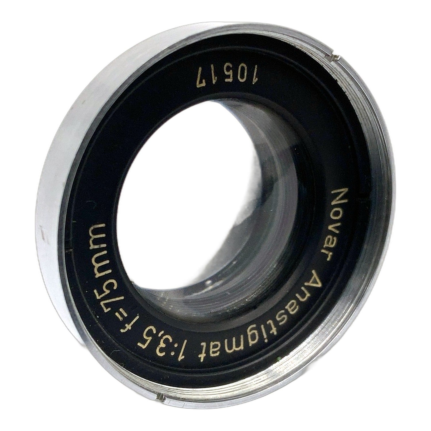 Novar Anastigmat 75mm 1:3.5 Objektiv Festbrennweite (für Ikoflex I, Ia, Ib, Ic)