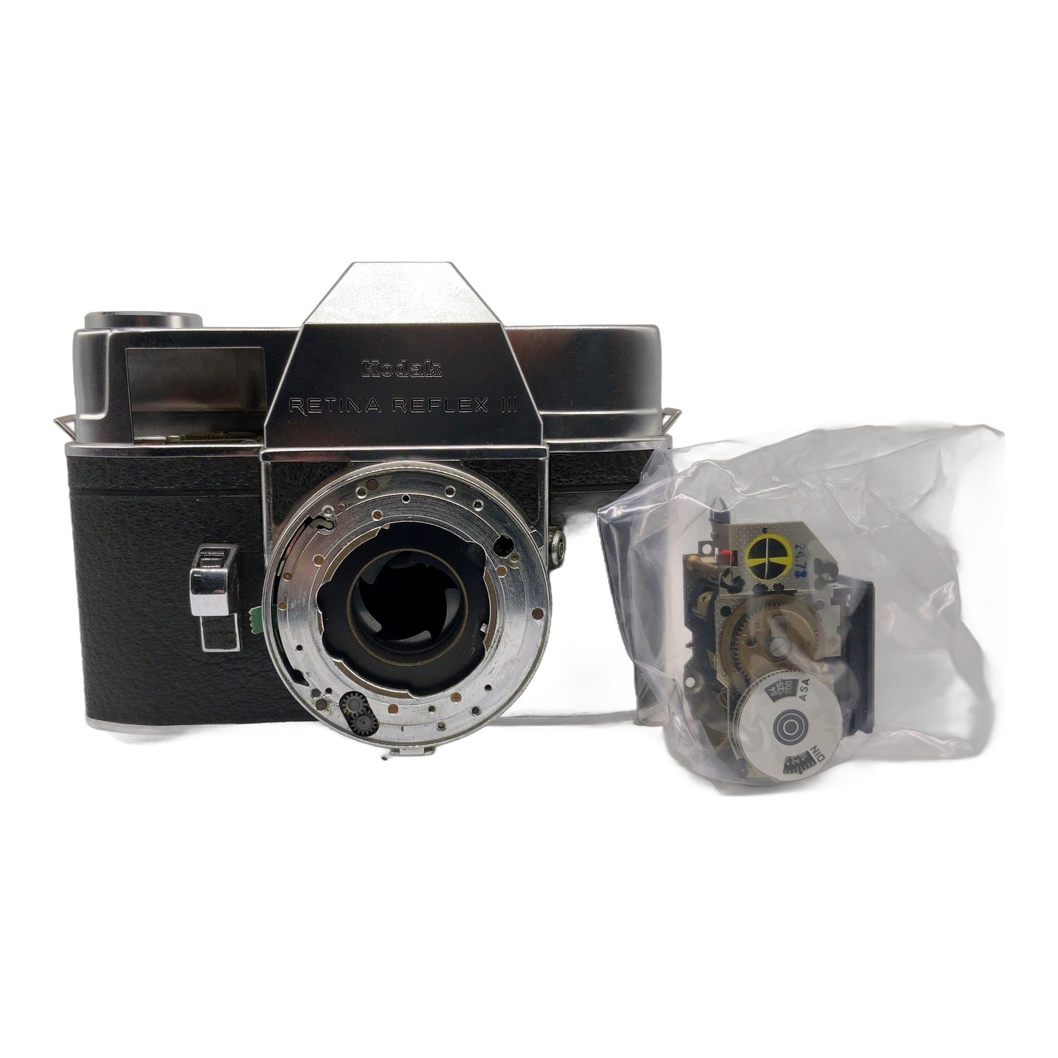 Kodak Retina Reflex III SLR Synchro Compur 35mm Spiegelreflexkamera Analogkamera
