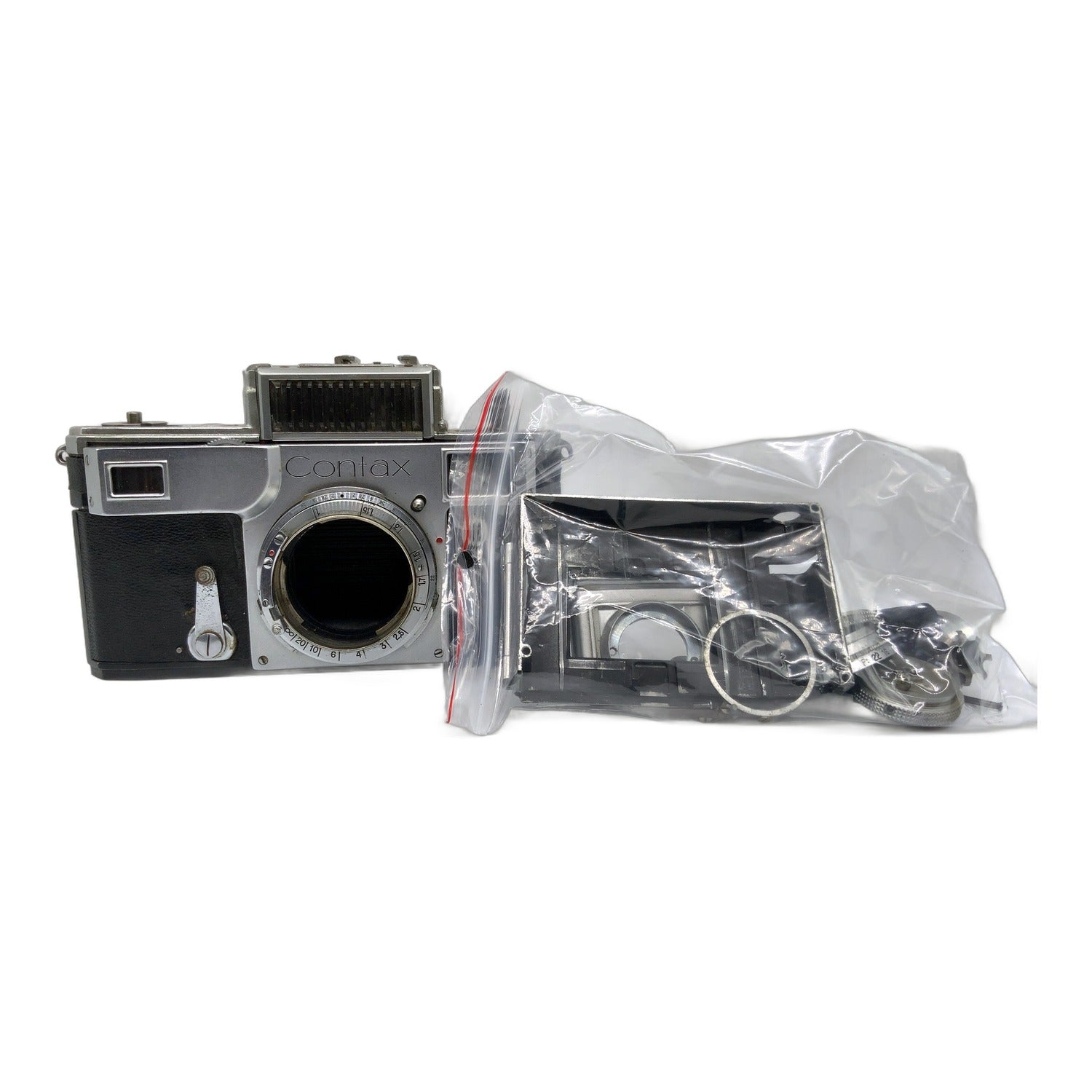 Zeiss Ikon Contax III Messsucherkamera mit Contax RF Rangefinder Camera