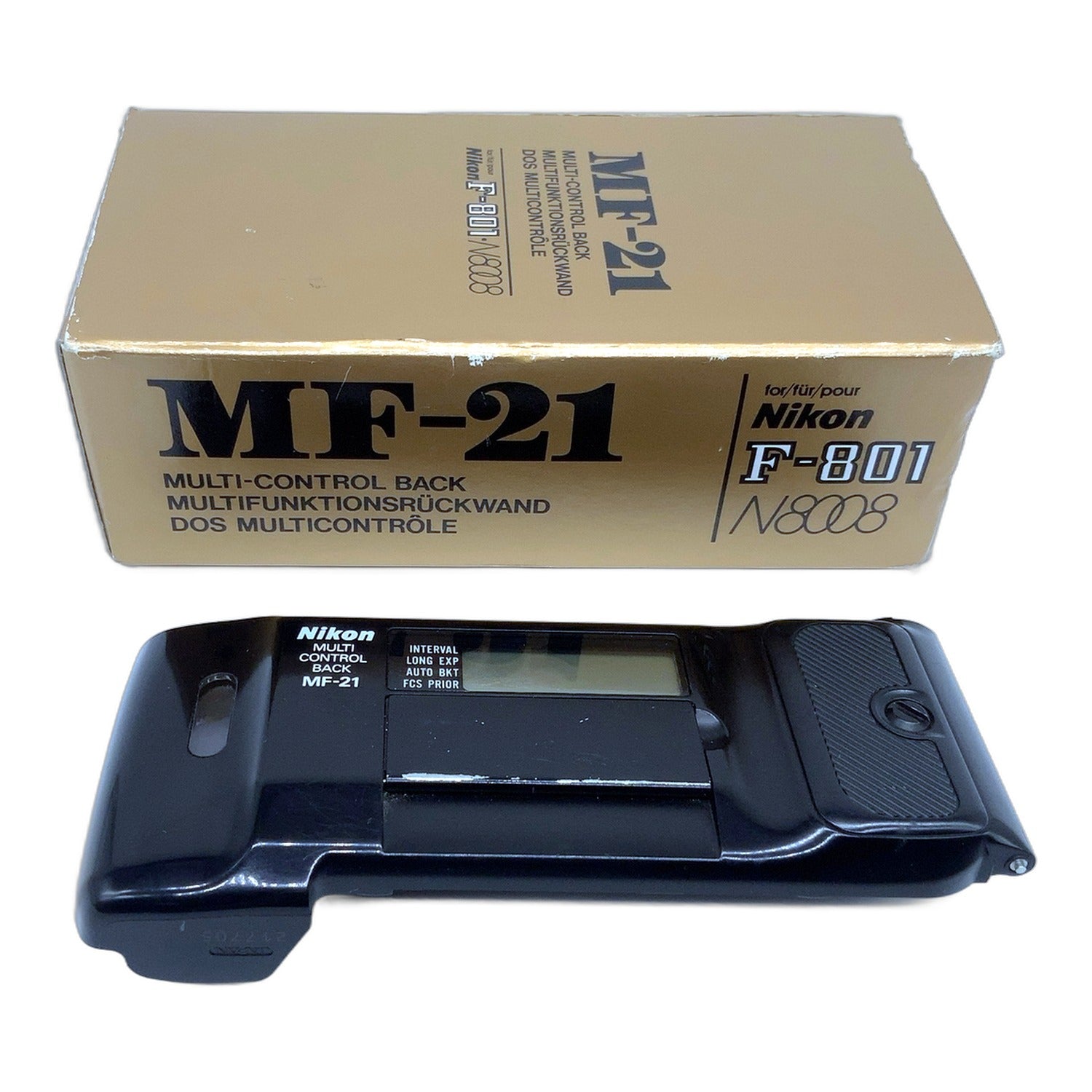 Nikon Multi Control Back MF-21 Databack in OVP Fotozubehör Kamerazubehör