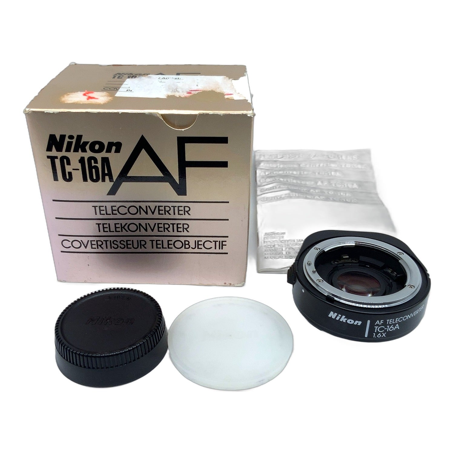 Nikon TC-16A Converter 1,6x in OVP Konverter Objektivkonverter (Nikon F)