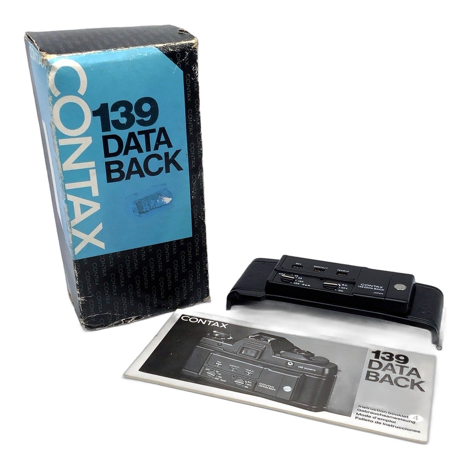 Contax 139 Data Back Databack in OVP mit Anleitung Fotozubehör Kamerazubehör