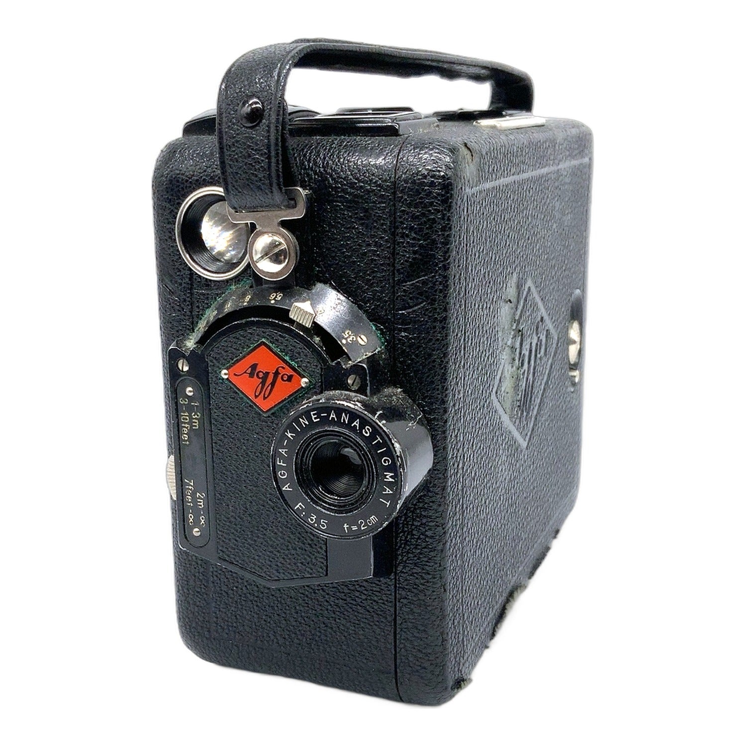 Agfa Movex 16-12B Filmkamera mit Agfa-Kine-Anastigmat 2cm 1:3.5 Movie Camera