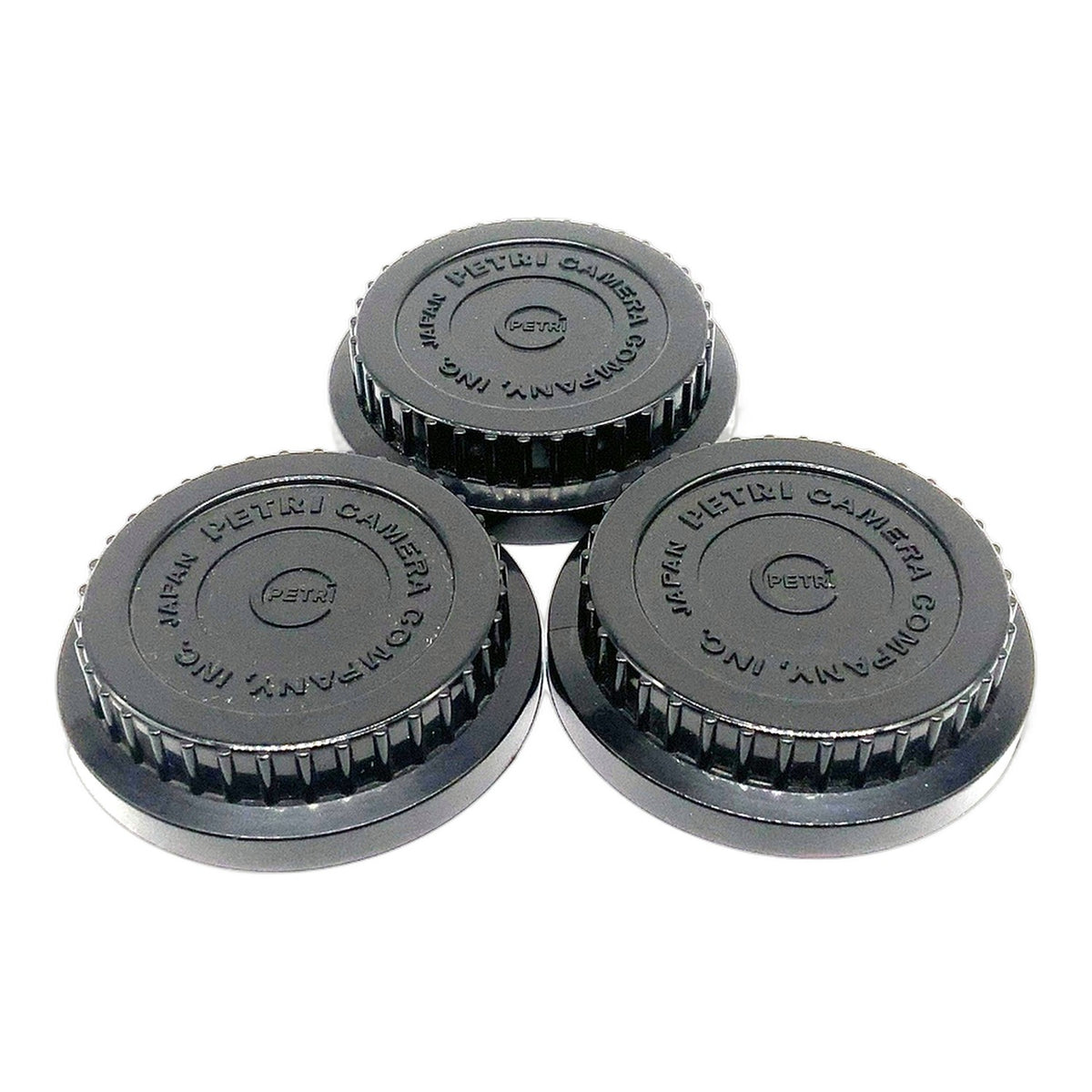Petri Objektivrückdeckel 3 Stück Rear Lens Cap (Petri Bajonett)