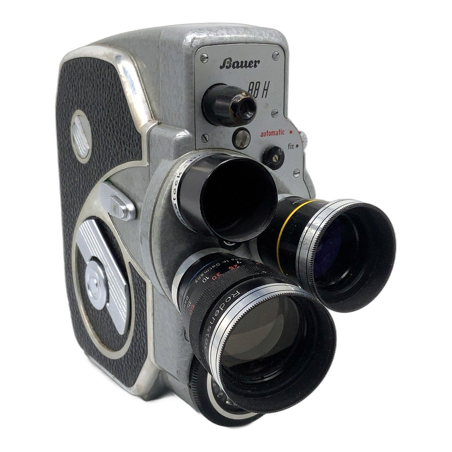 Bauer 88 H Filmkamera mit Rodenstock-Ronar 13mm 1:1.8/T38/W6,5 Movie Camera