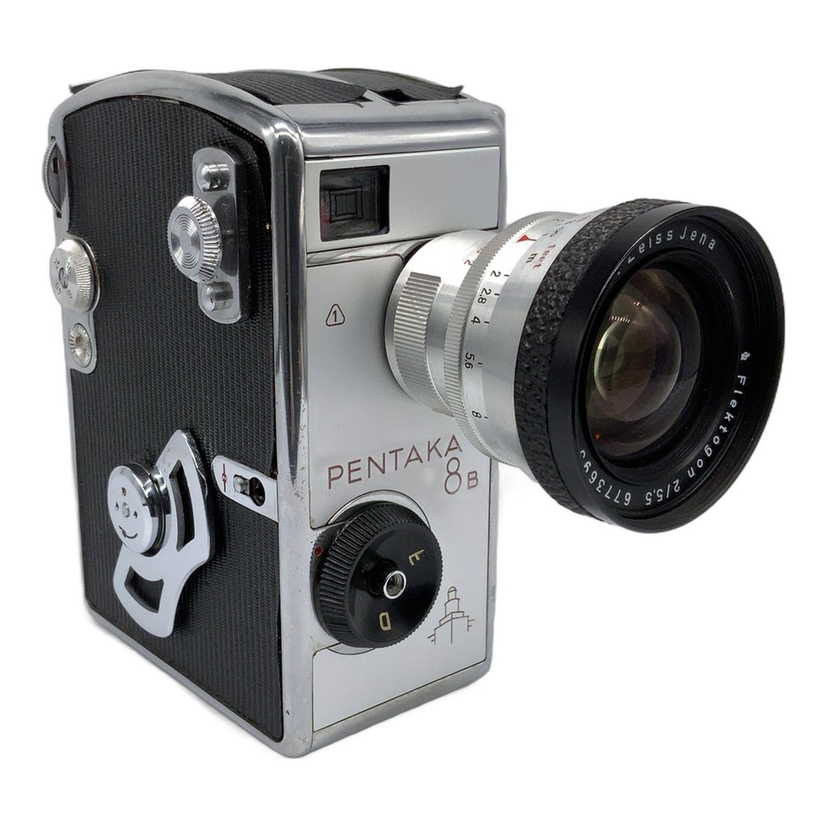 Pentacon Pentaka 8B Filmkamera mit Carl Zeiss Flektogon 5,5mm 1:2 Movie Camera