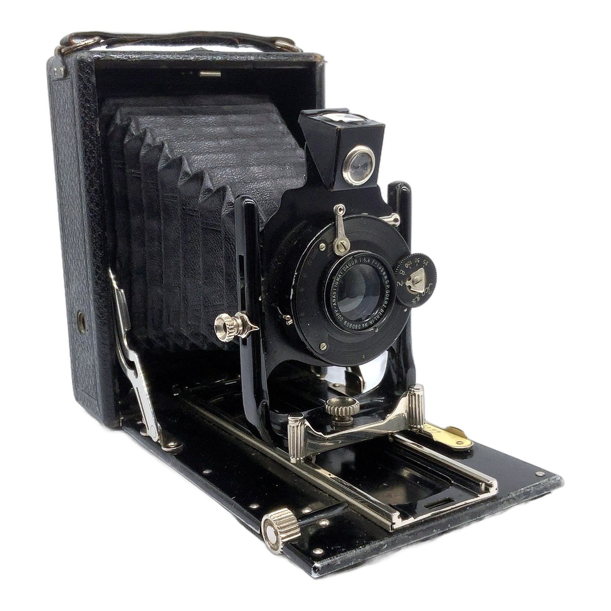 ICA Hekla 168 Plattenkamera mit Dopp.-Anastigmat Dagor 135mm 1:6.8 Plate Camera