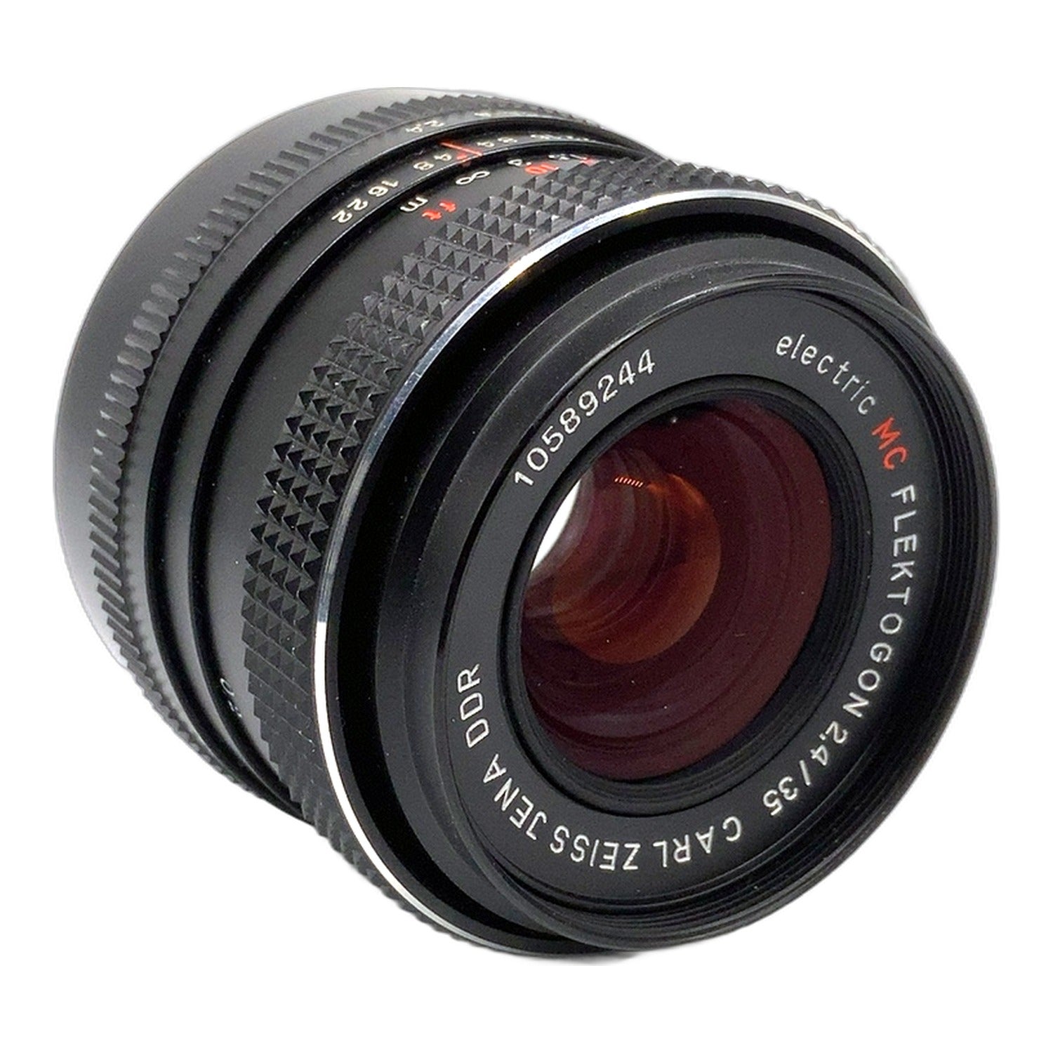 Carl Zeiss Jena electric MC Flektogon 35mm 1:2.4 Objektiv Festbrennweite (M42)