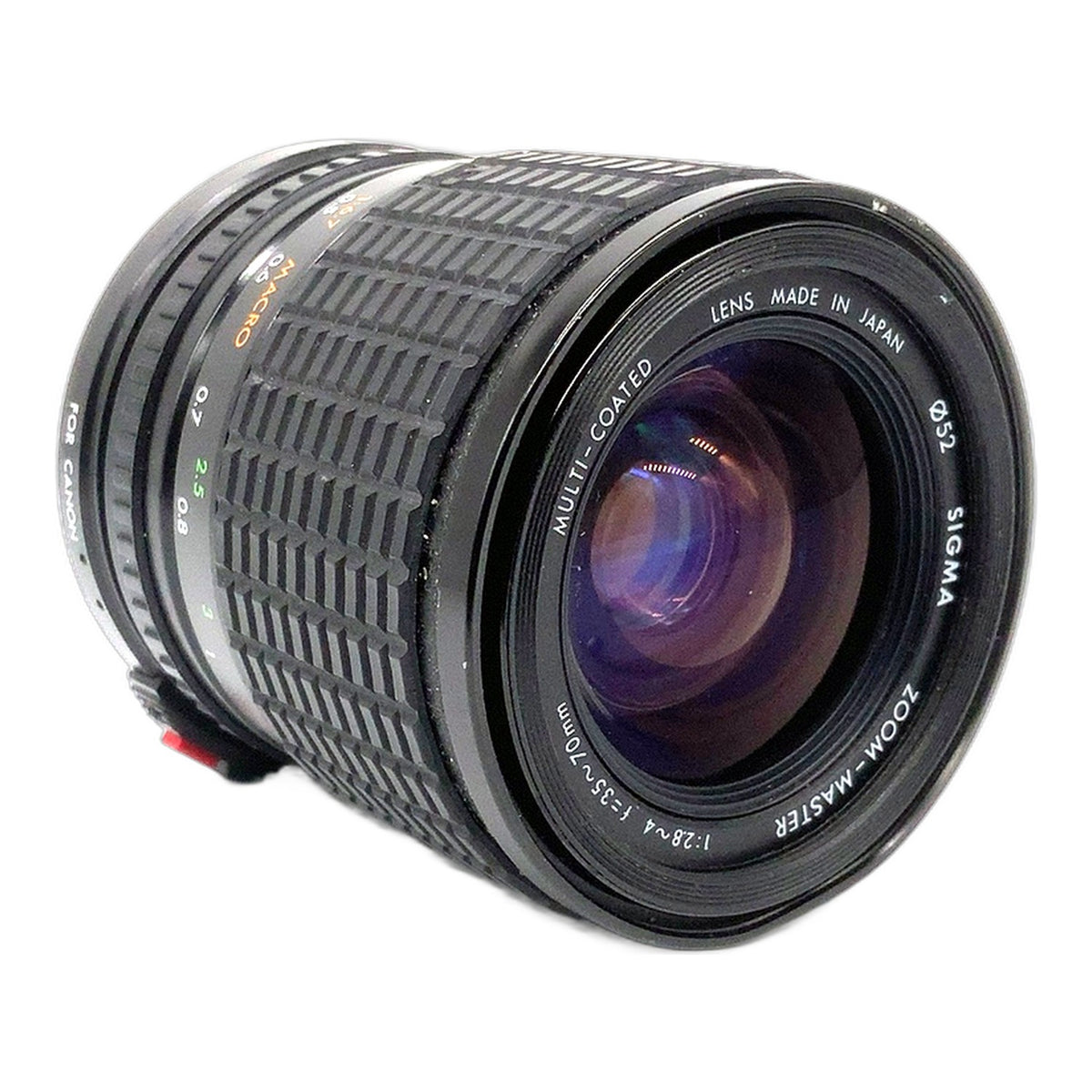 Sigma Zoom-Master MC 35-70mm 1:2.8-4 Objektiv Zoomobjektiv (Canon FD) Pilz!