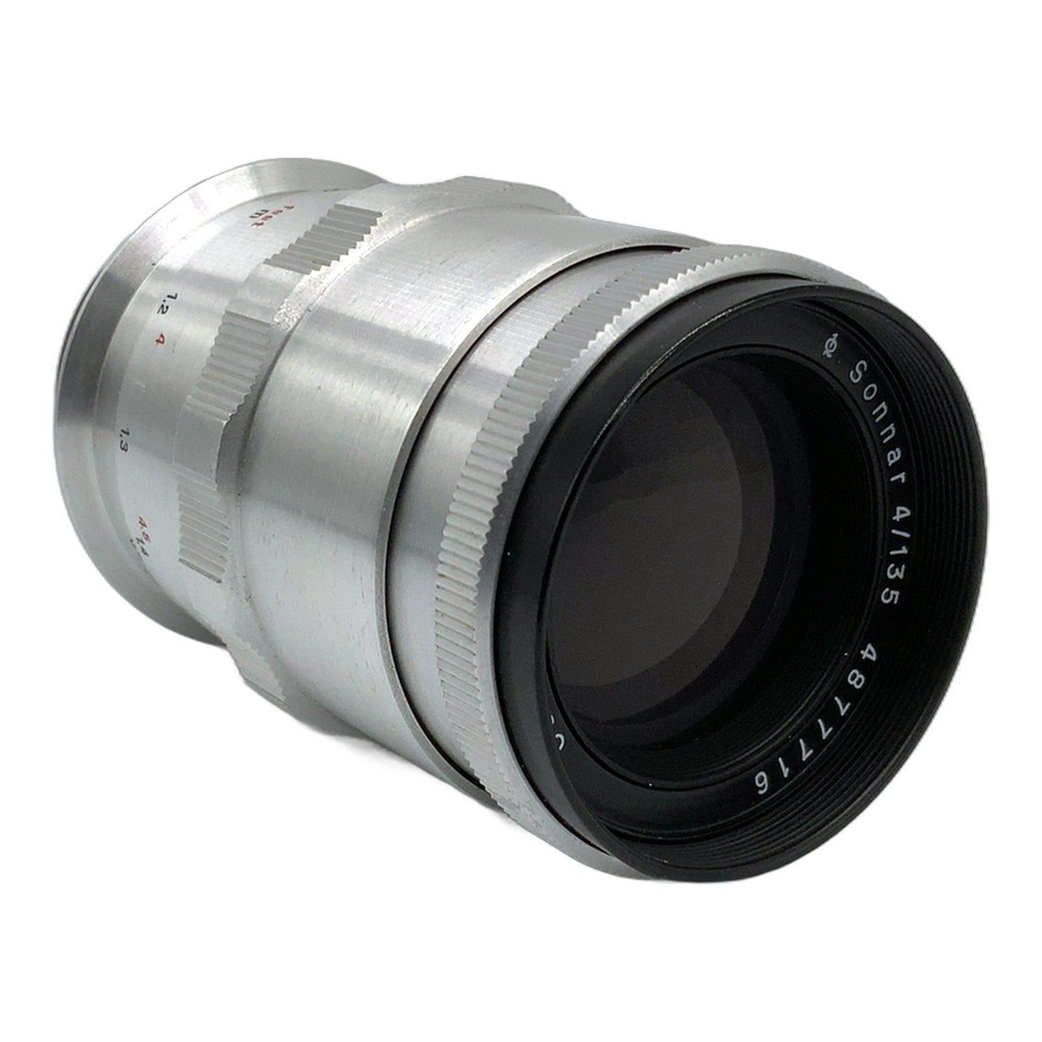 Carl Zeiss Jena Q1 Sonnar 135mm 1:4 Objektiv Festbrennweite (Praktina) Nebel!