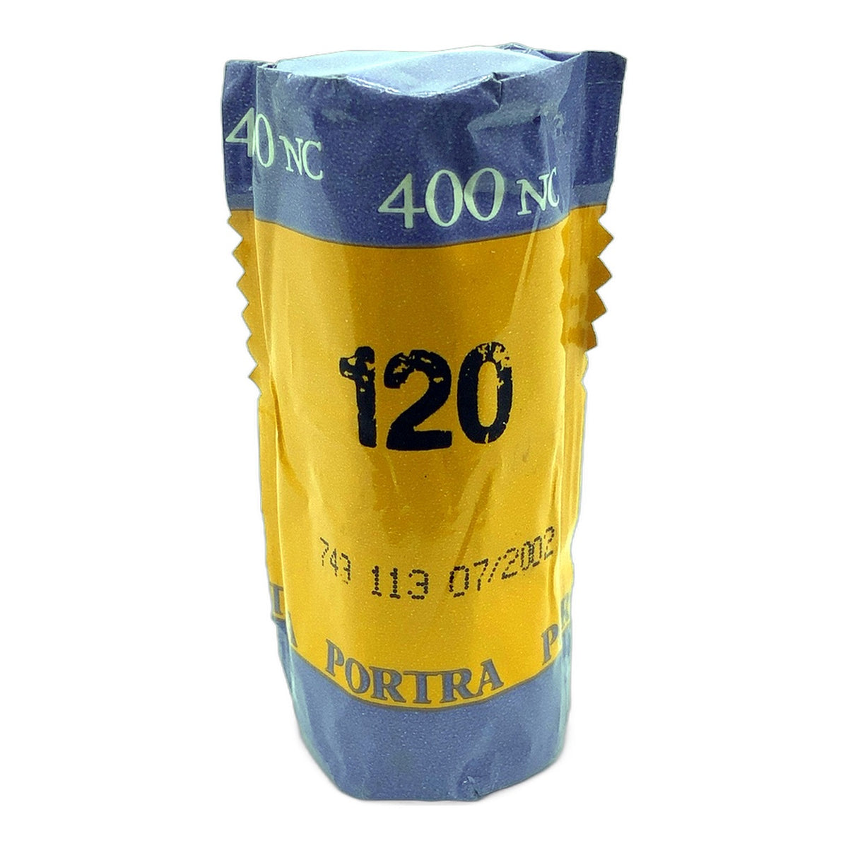 Kodak Portra 400 NC Filmkassette Rollfilm 120 MHD 07/2002 Filmpatrone