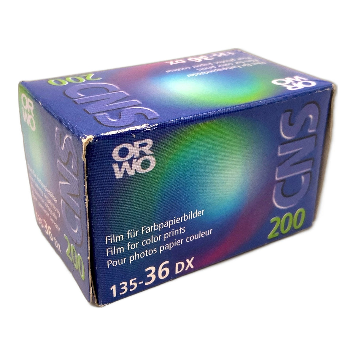 ORWO CNS 200 Filmkassette 35mm-135 MHD 05/2004 für Farbbilder Filmpatrone