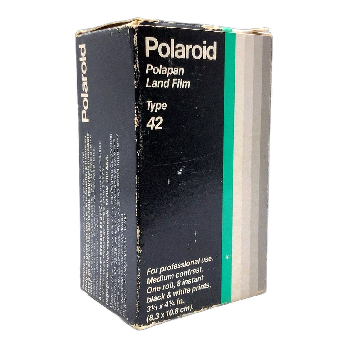 Polaroid Polapan Land Film Type 42 MHD 12/1980 Black & White für Model 95, 110B