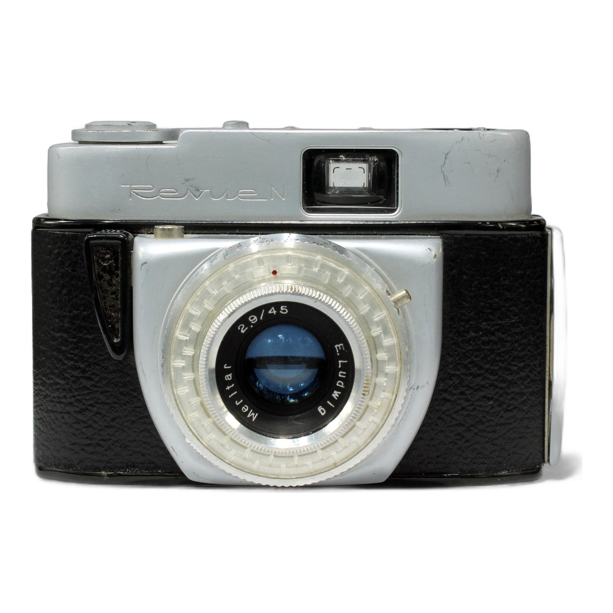 Revue N Sucherkamera mit E. Ludwig Meritar 45mm 1:2.9 Viewfinder Camera