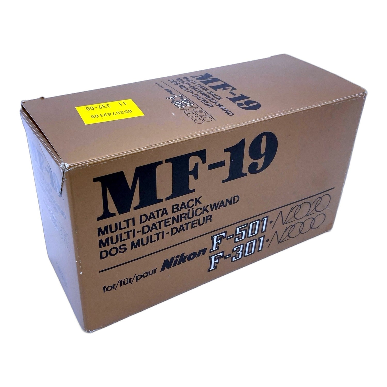 Nikon MF-19 Multi-Datenrückwand F-501, F-301 OVP-Karton Tasche Bunt Kameratasche