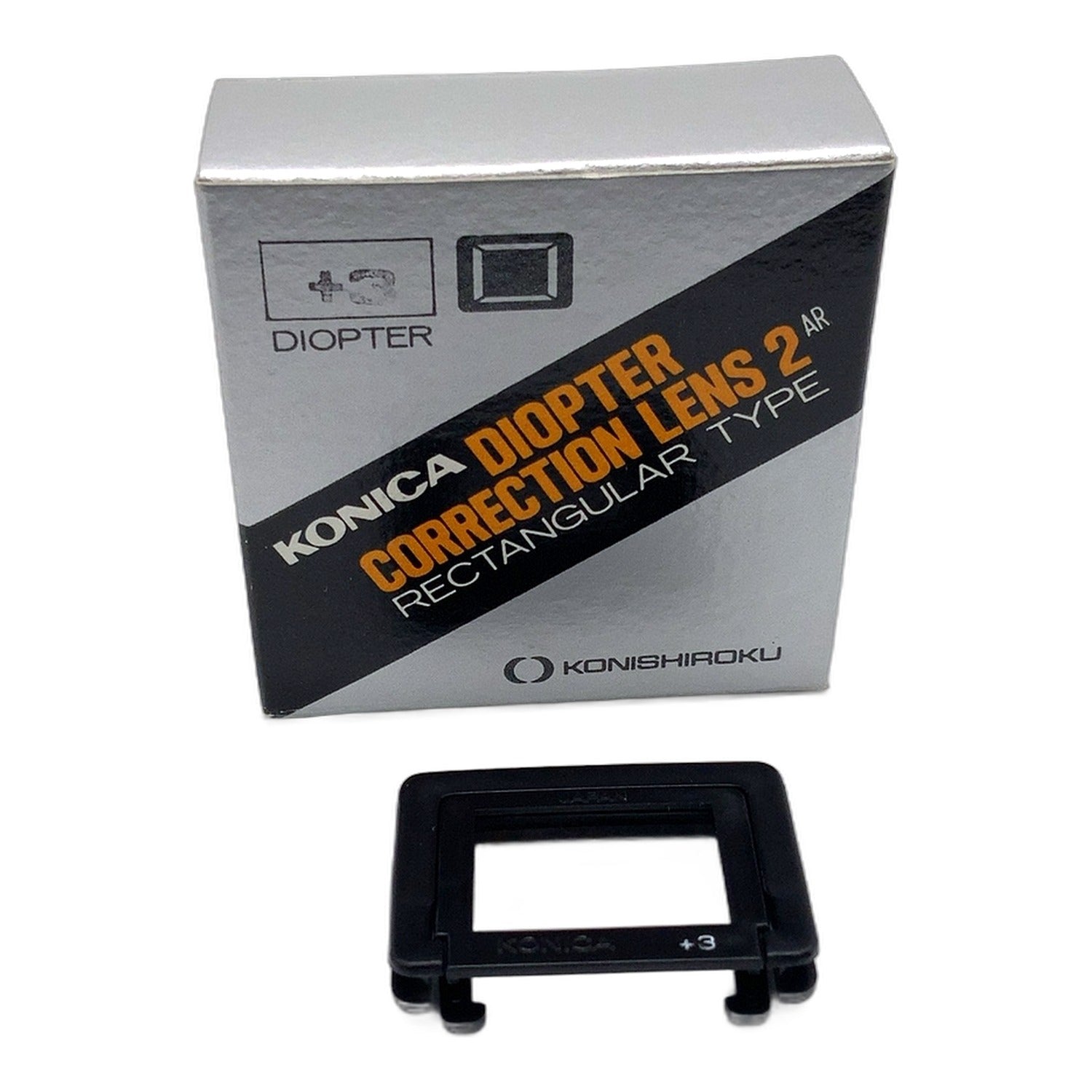 Konica Diopter Correction Lens 2 Dioptrienlinse +3 Autoreflex TC, T4, FC-1 etc.