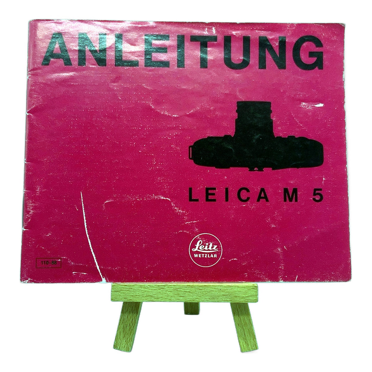 Leica M5 (110-88) Bedienungsanleitung User Manual Handbuch Deutsch