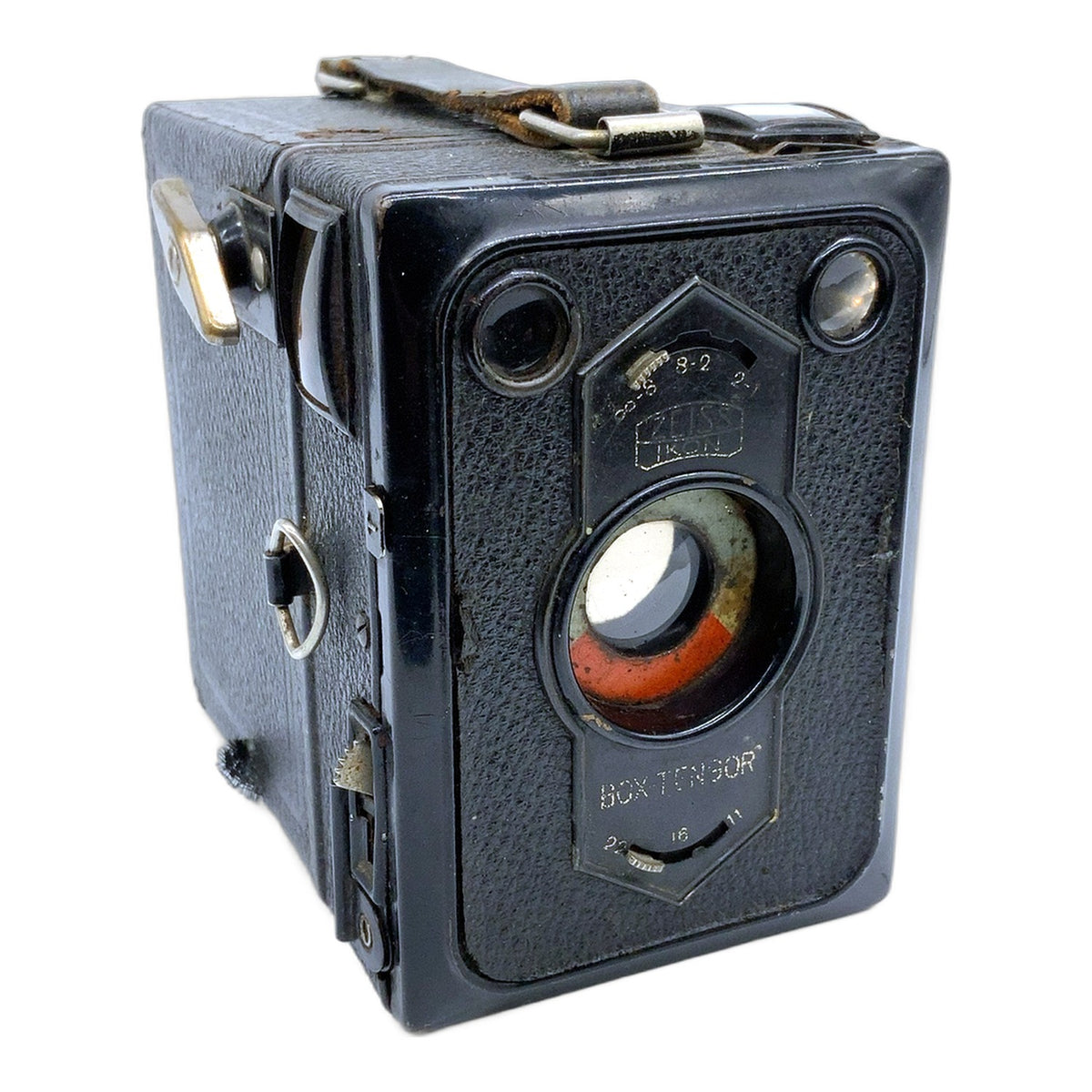 Zeiss Ikon Box-Tengor Boxkamera mit Goertz Frontar Box Camera Kastenkamera
