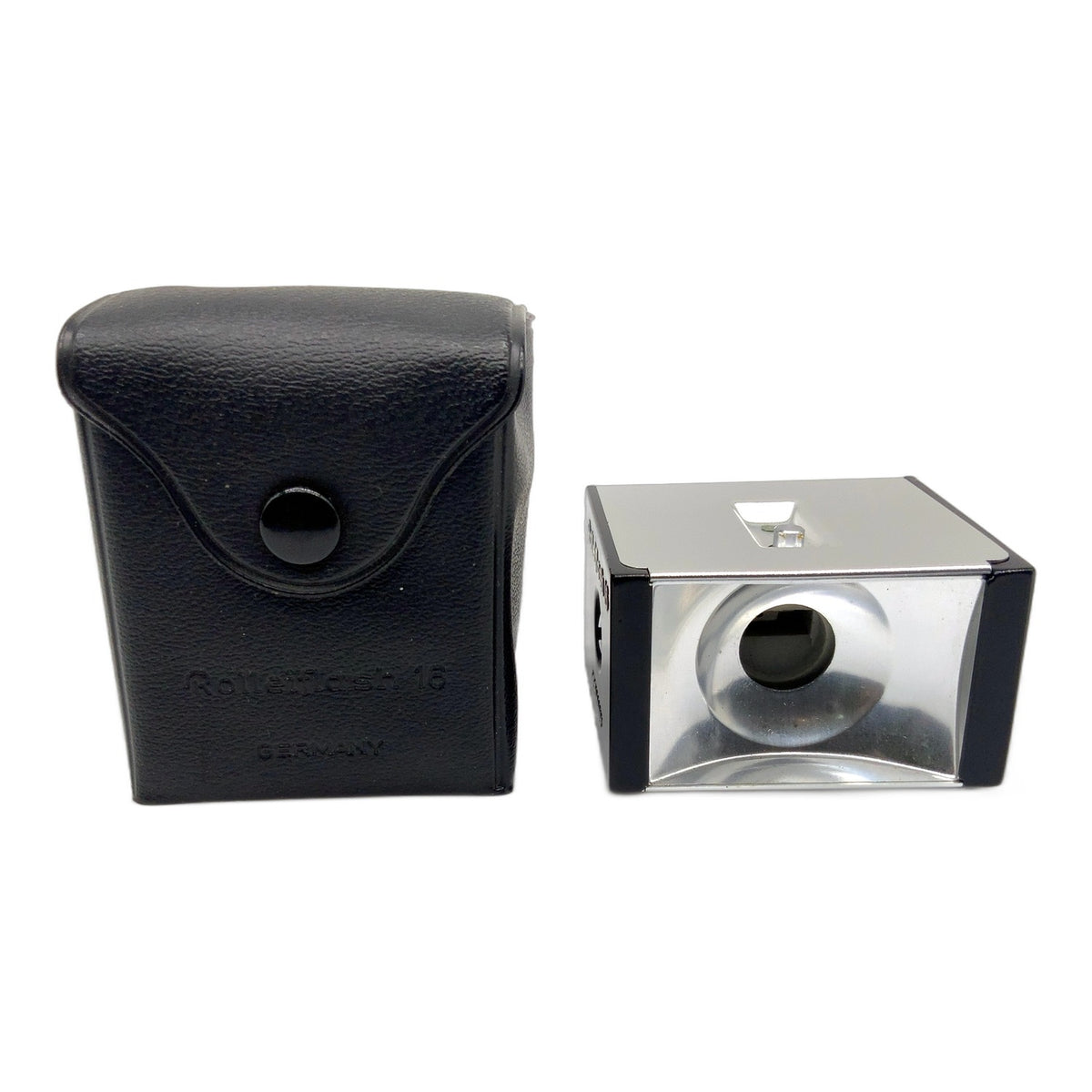 Rollei Rolleiflash 16 Blitzgerät ohne Lampen Kamera Blitz Flash mit Tasche