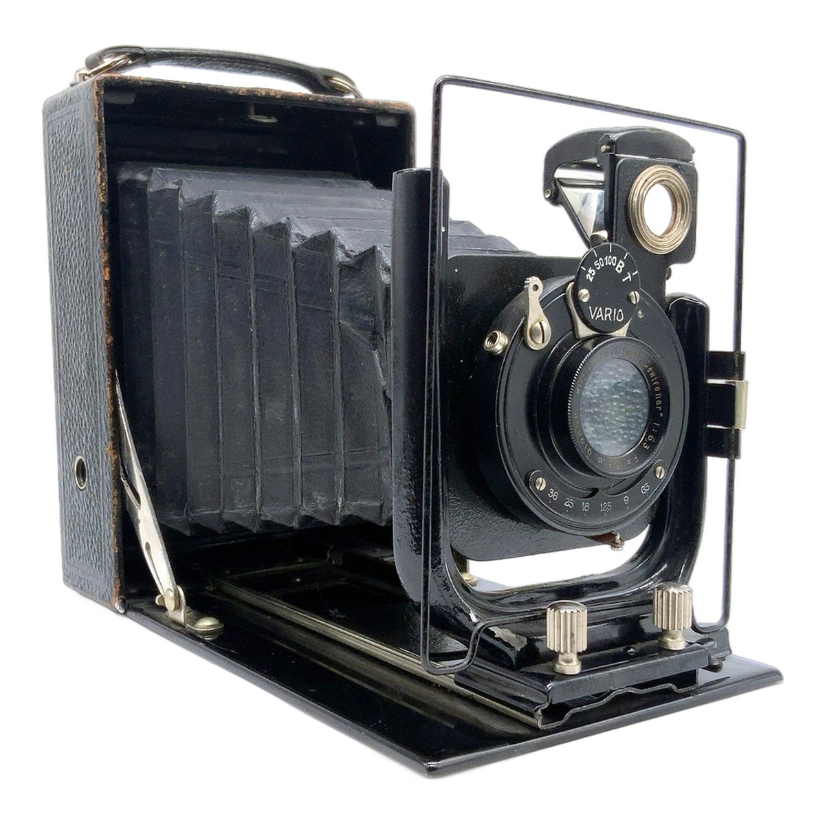 Plattenkamera mit Wirgin Anastigmat Gewironar 13,5cm 1:6-3 Vario Plate Camera