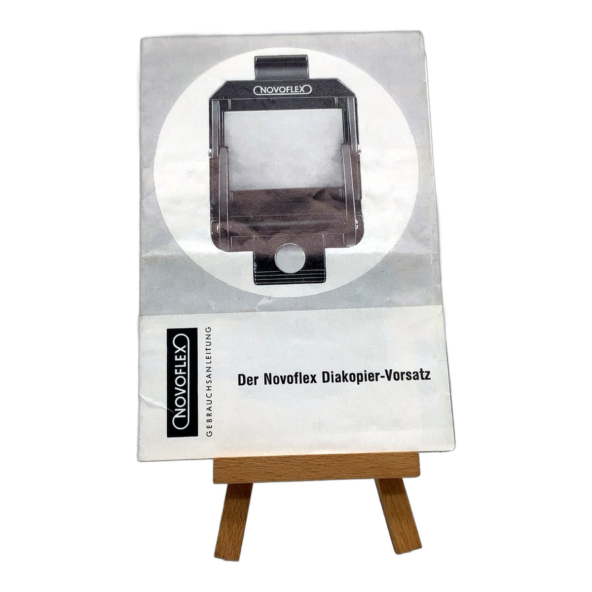 Novoflex Diakopier-Vorsatz Bedienungsanleitung User Manual Handbuch Deutsch