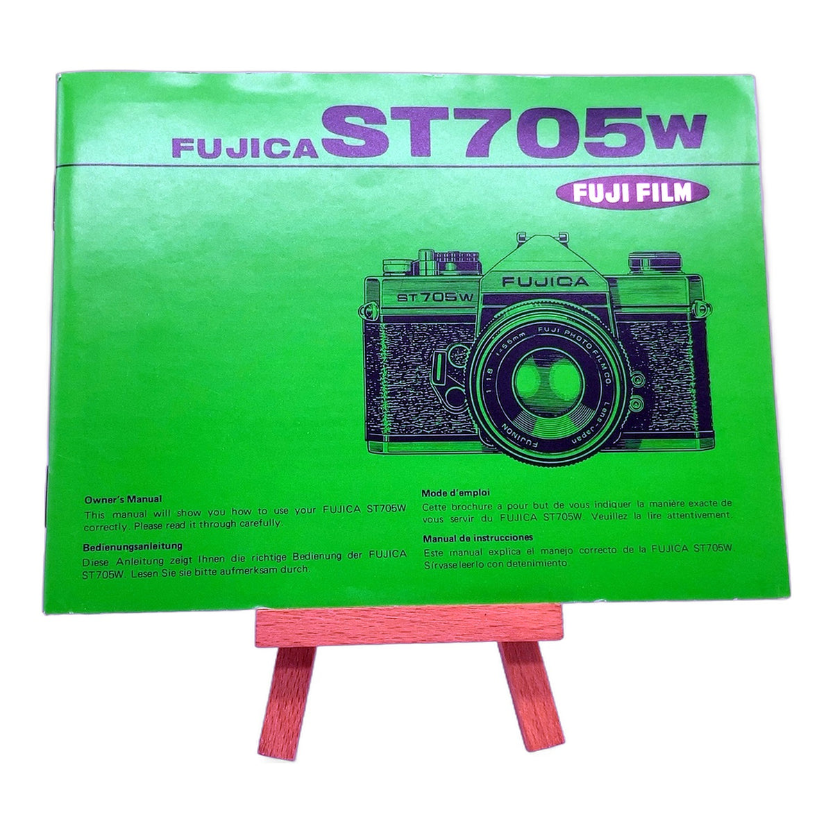 Fujica ST705W Bedienungsanleitung User Manual Handbuch Deutsch