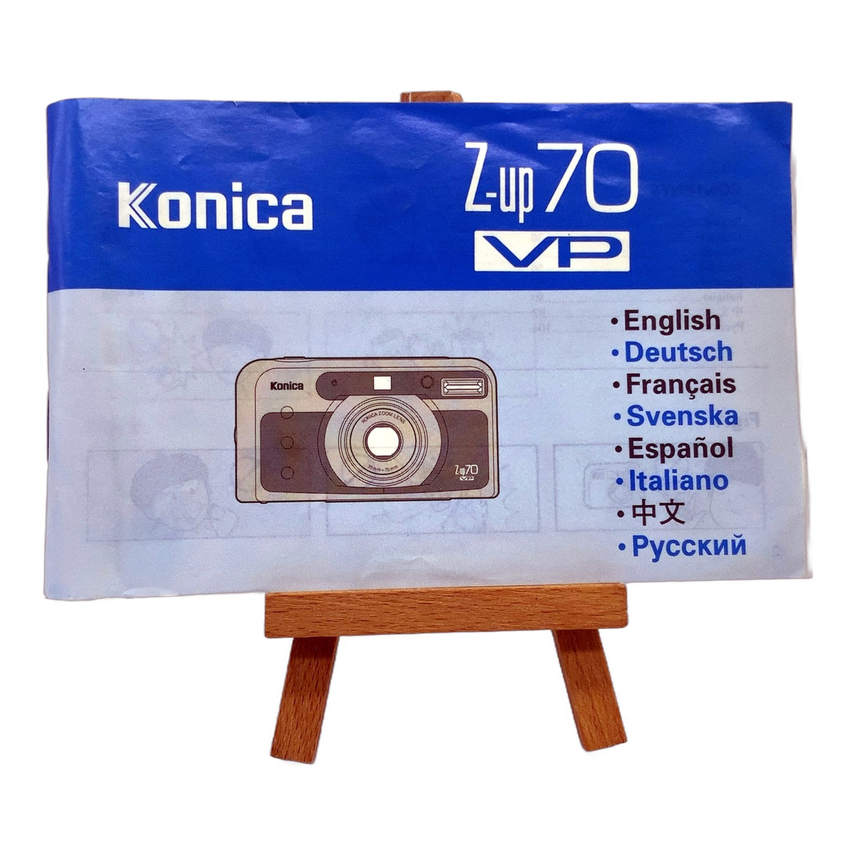 Konica Z-UP 70 VP Bedienungsanleitung User Manual Handbuch Deutsch