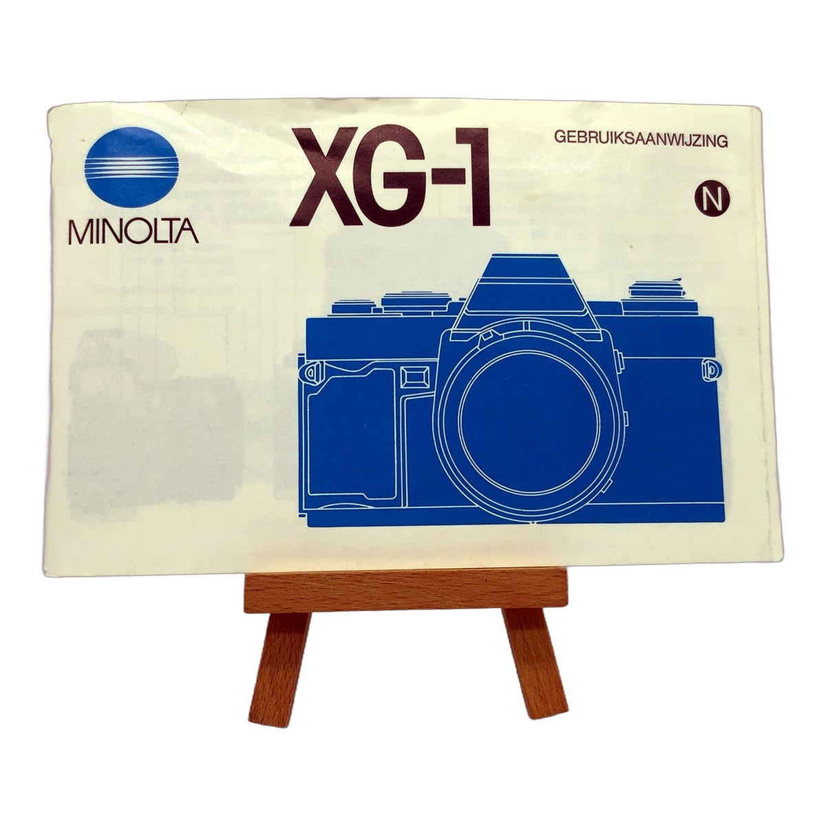Minolta XG-1 Bedienungsanleitung User Manual Handbuch Niederländisch