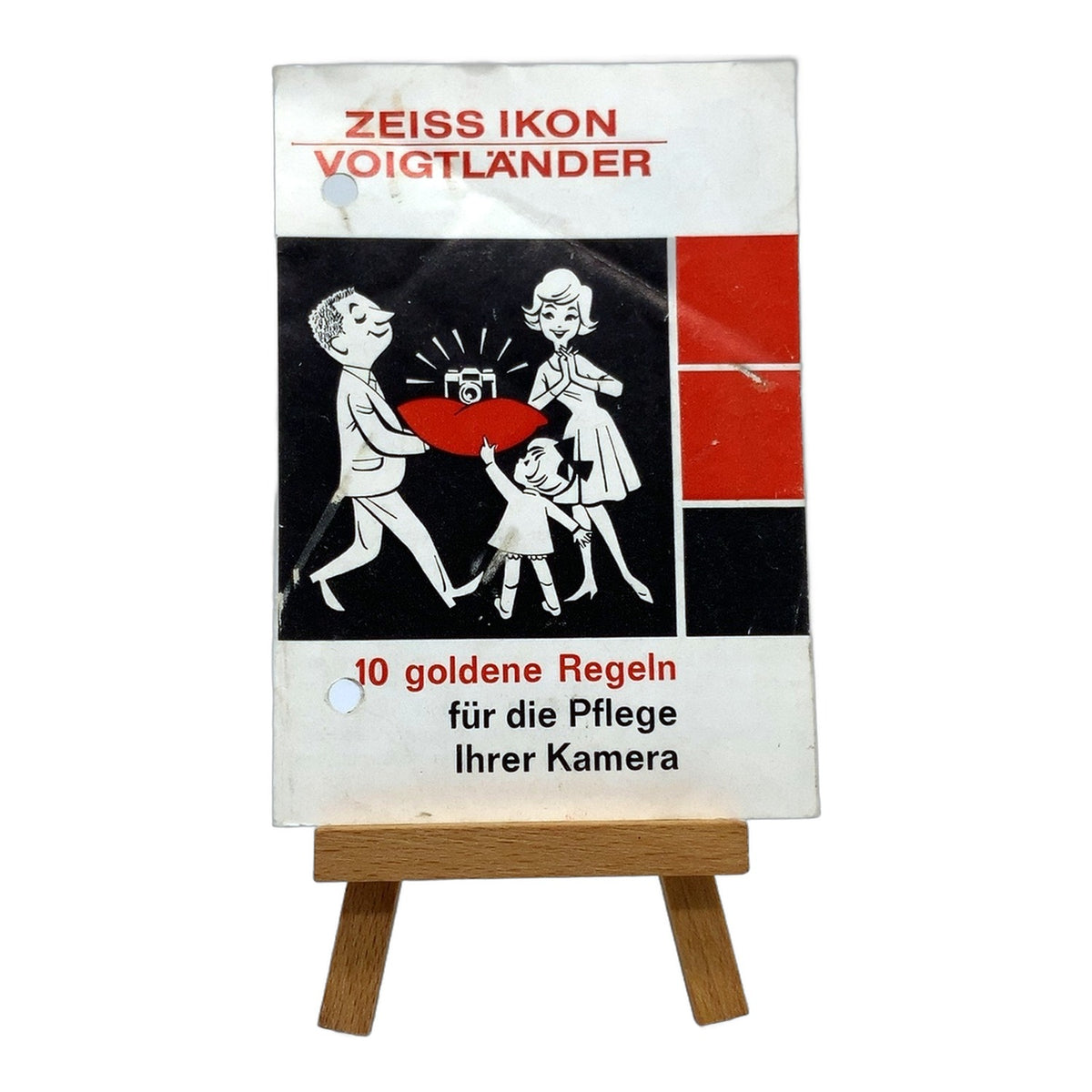 Zeiss Ikon 10 goldene Regeln für die Pflege Ihrer Kamera Broschüre Deutsch