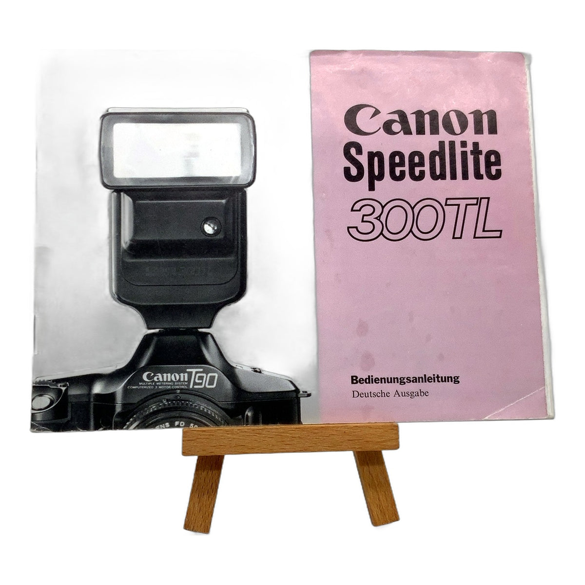 Canon Speedlite 300 TL Bedienungsanleitung User Manual Handbuch Deutsch