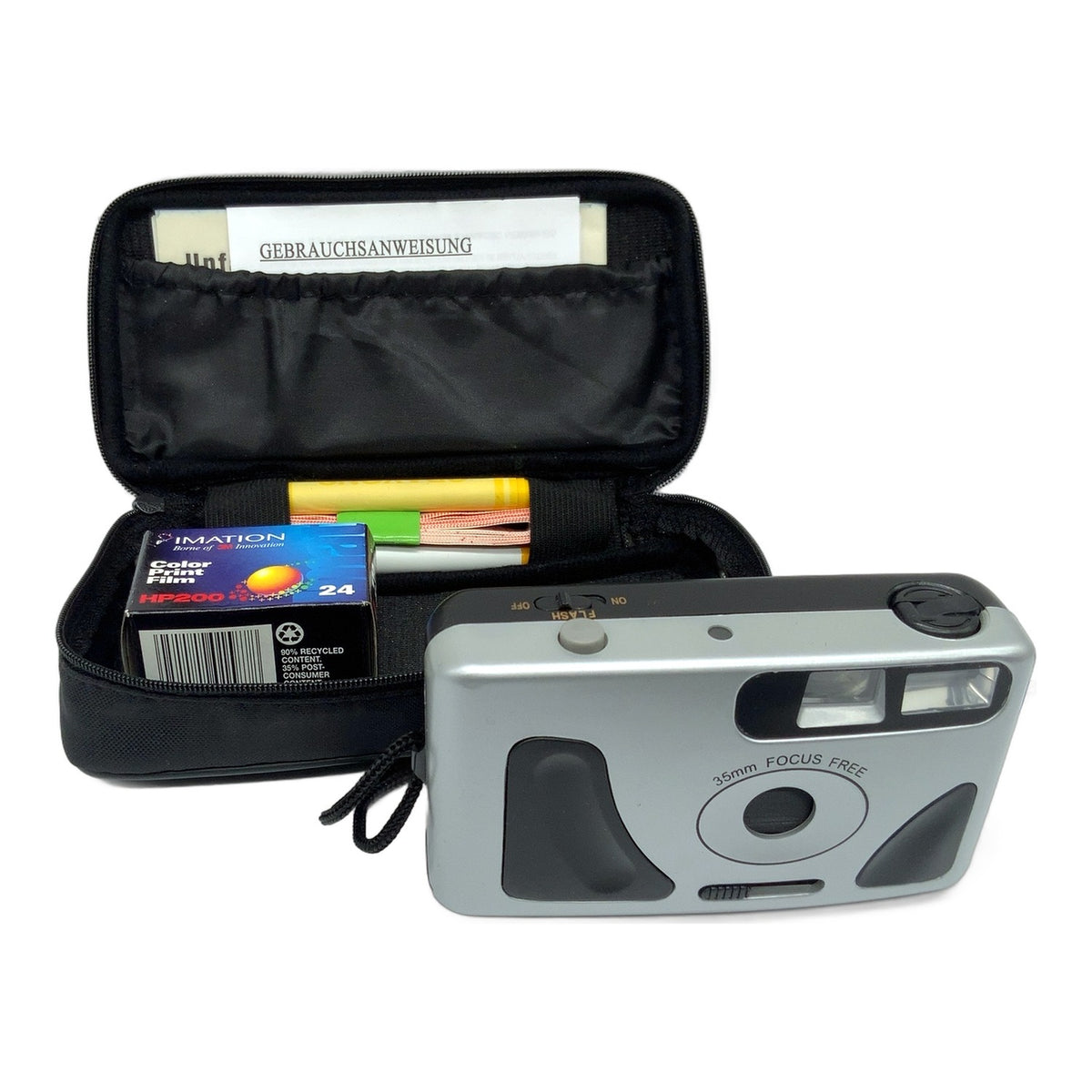 Focus Free Point&Shoot mit Tasche Film Camera Compact Camera Kompaktkamera