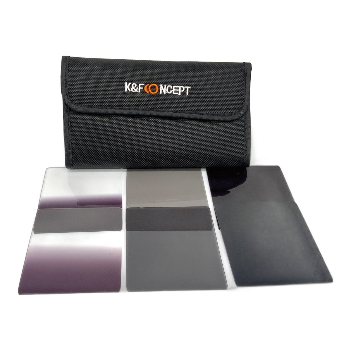 K&F Concept 6er Set CPL/ND2/4/8 + Verlaufsfilter ND4/8 + Case Filter 85x95mm