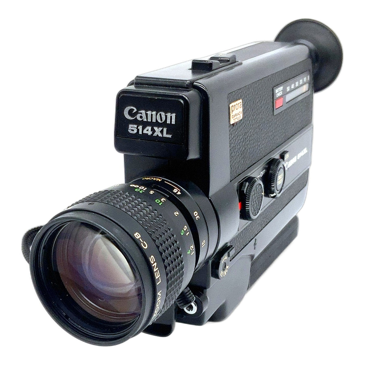 Canon 514XL Filmkamera Canon Zoom Lens C-8 9-45mm 1:1.4 Macro Autozoom defekt