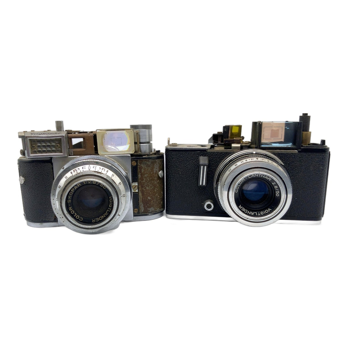 Voigtländer Vitomatic II Messsucherkamera mit Color-Skopar 2.8/50 Prontor SLK-V