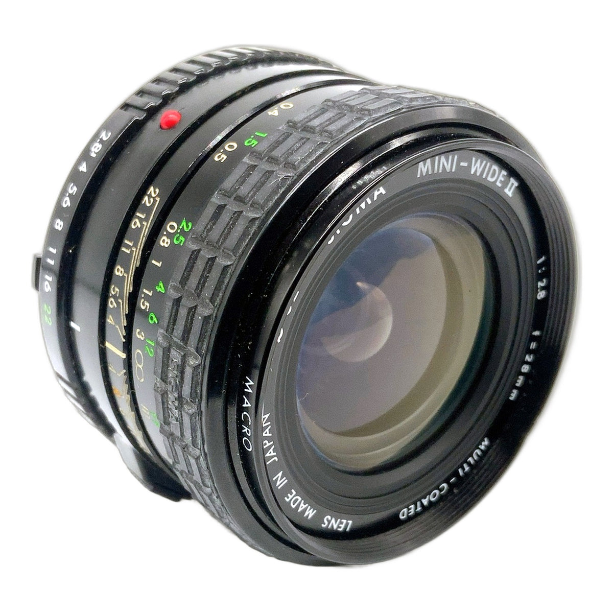 Sigma Mini-Wide II MC 28mm 1:2.8 Objektiv manuell Festbrennweite (Minolta MD)