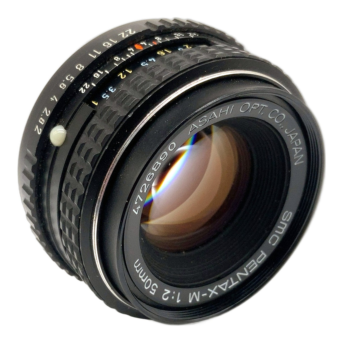 Asahi Pentax SMC Pentax-M 50mm 1:2 Objektiv Festbrennweite (Pentax K) Pilz!