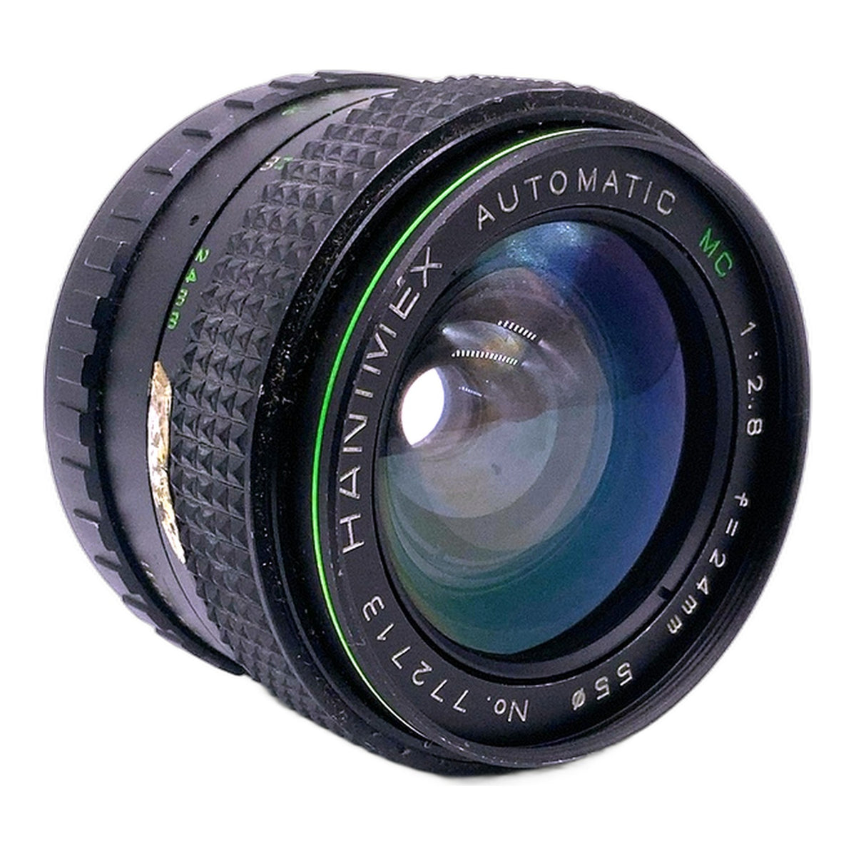 Hanimex Automatic MC 24mm 1:2.8 Objektiv Festbrennweite (Pentax K) Nebel!