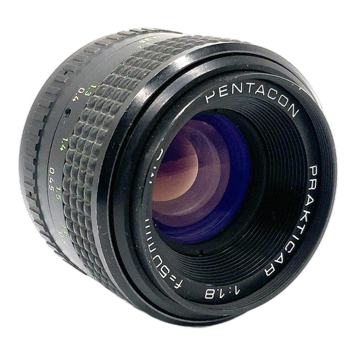 Pentacon Prakticar MC 50mm 1:1.8 Objektiv manuell Festbrennweite (Praktica B)