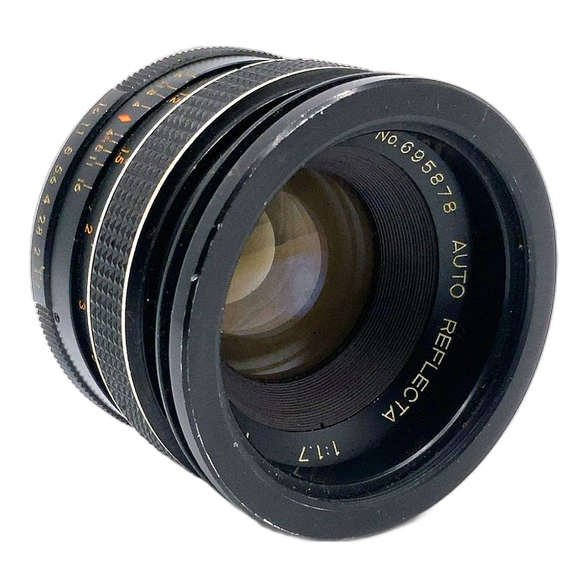 Auto Reflecta 55mm 1:1.7 Objektiv MF Manual Focus manuell Festbrennweite (M42)