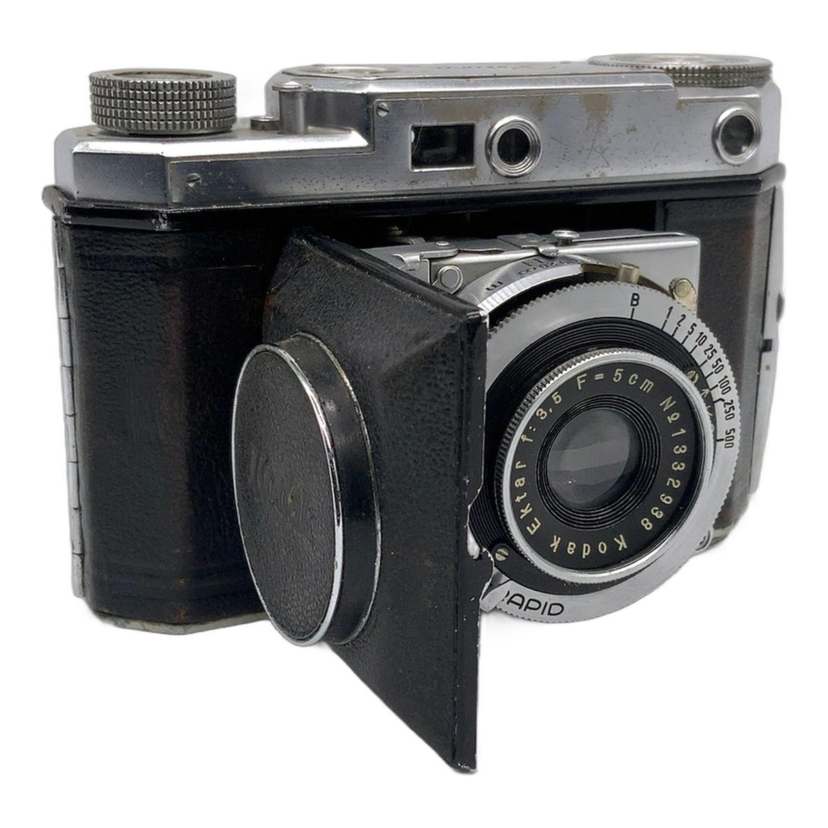 Kodak Retina II Klappkamera mit Ektar 5cm 1:3.5 Compur-Rapid Balgenkamera