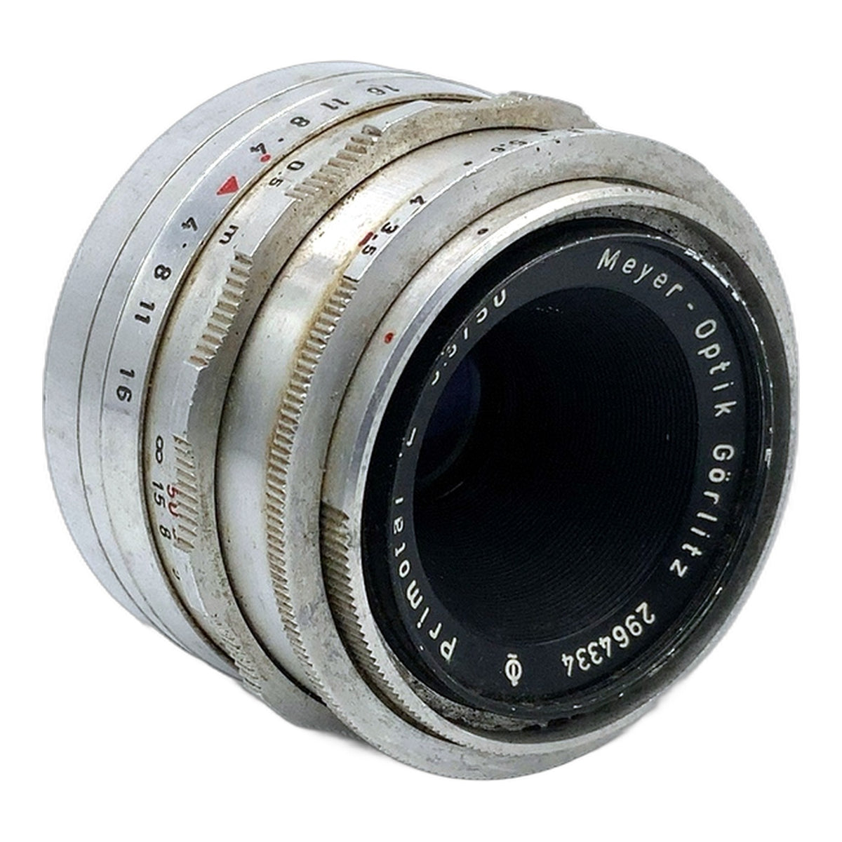 Meyer-Optik Görlitz Q1 Primotar E 50mm 1:3.5 Objektiv Festbrennweite (M42)