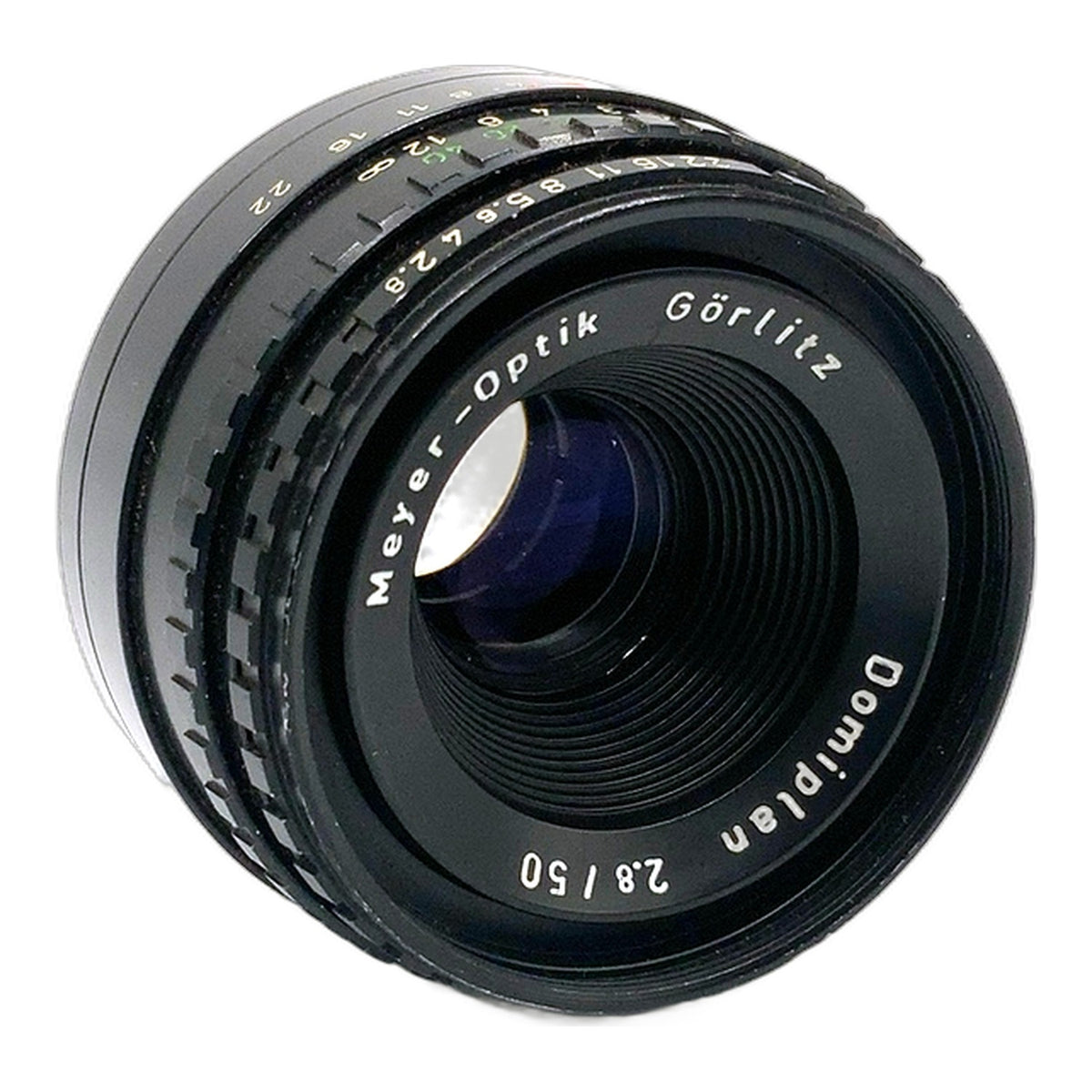 Meyer-Optik Görlitz Domiplan 50mm 1:2.8 Objektiv manuell Festbrennweite (M42)