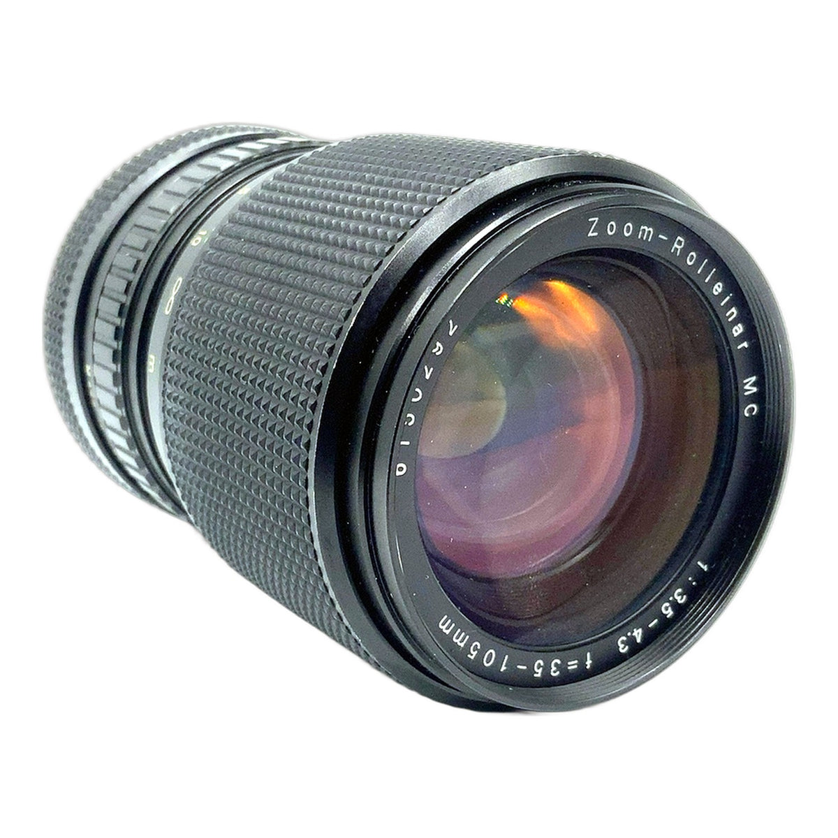 Rollei Zoom Rolleinar MC 35-105mm 1:3.5-4.3 Objektiv (Rollei QBM) Text lesen!
