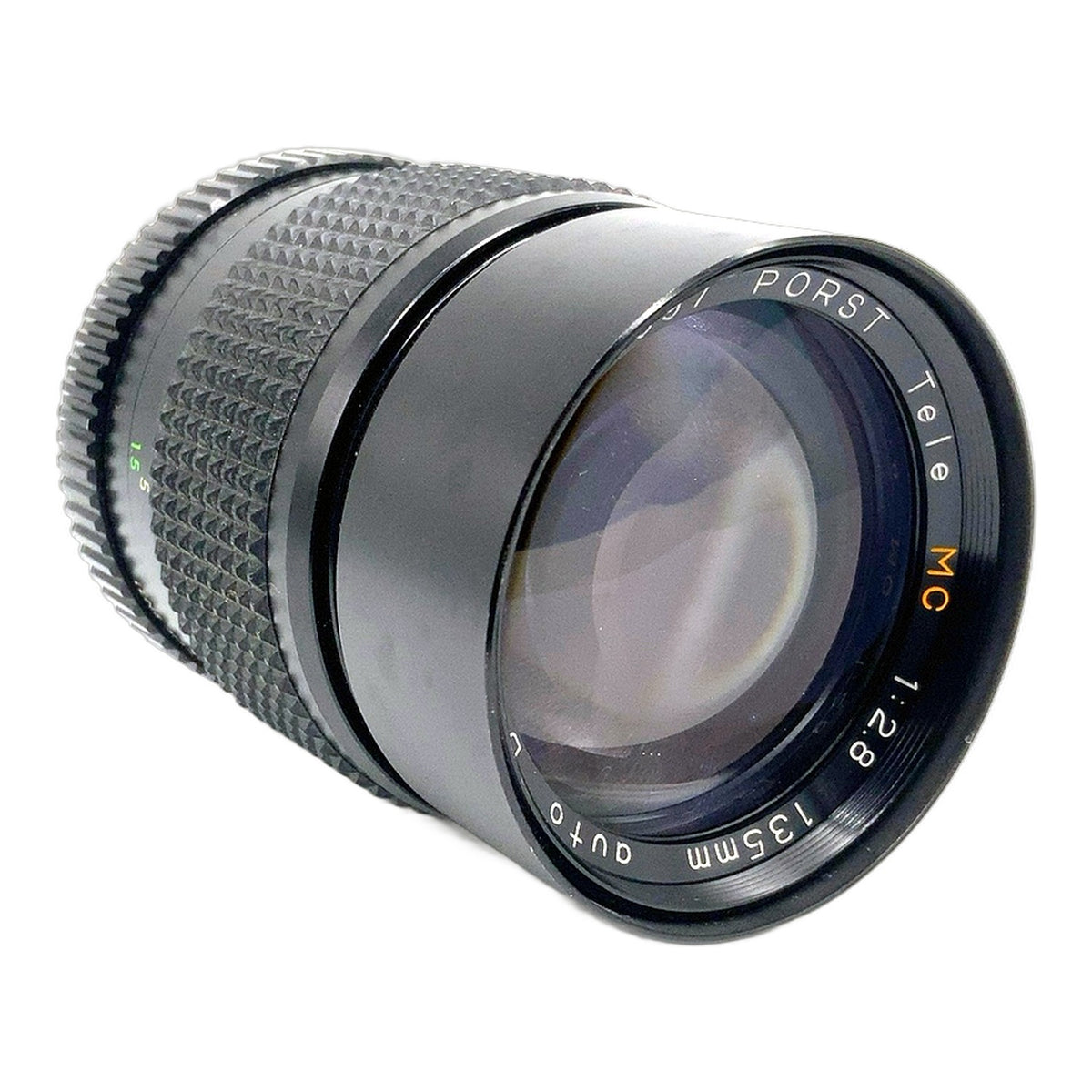 Porst Tele MC auto D 135mm 1:2.8 Objektiv Festbrennweite (Pentax K) Nebel!