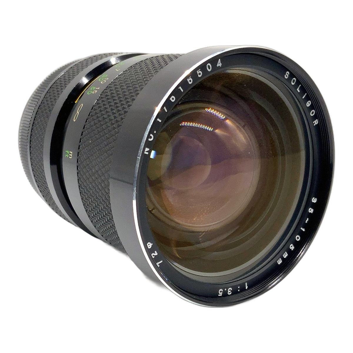Soligor 35-105mm 1:3.5 Objektiv manuell Zoomobjektiv (Minolta MD) Nebel!