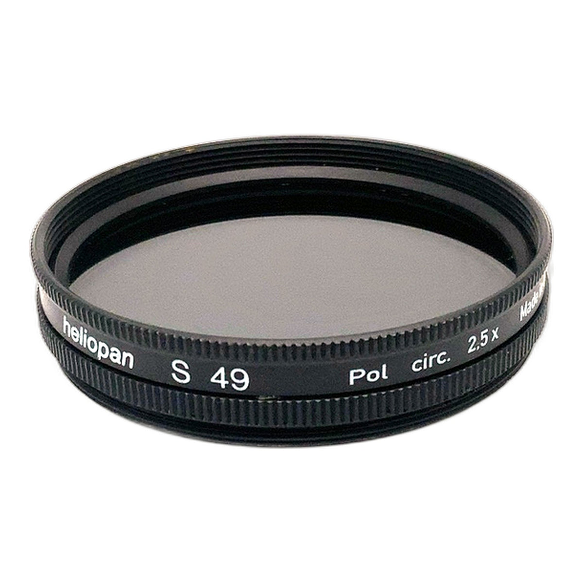 Heliopan Polfilter S 49 Pol circ. 2.5x Filter 49mm Kreisförmig Objektivfilter