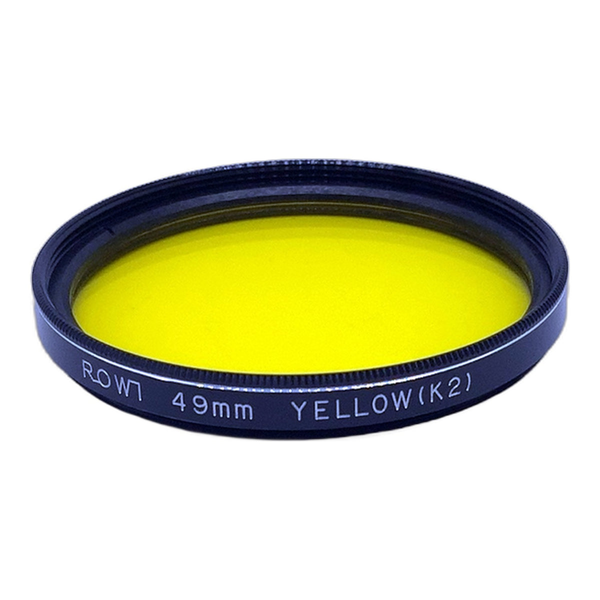 ROWI Farbfilter Yellow (K2) Filter 49mm Kreisförmig Kamerafilter Objektivfilter